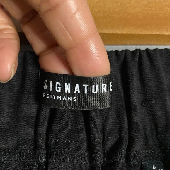 Reitmans Women's Signature Black Straight Leg Dress Pants - Picture 8 of 11